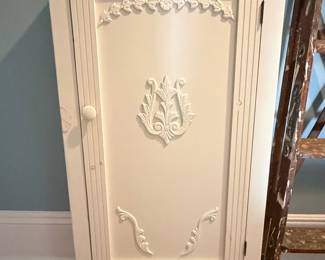 White French Provincial Style Cabinet