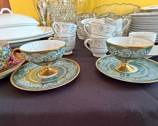 Kutchenreuther Selb Porcelain Teacup and Saucer Set