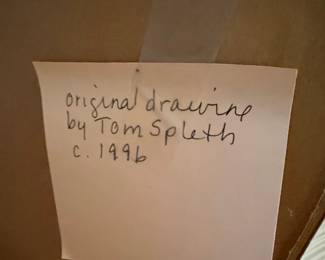 Abstract Drawing by Tom Spleth, c. 1996