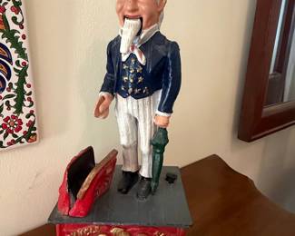 Uncle Sam Mechanical Bank by Shepard Hardware