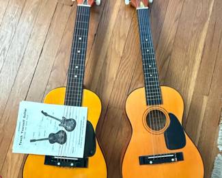 Harmony H0201 Children's Acoustic Guitar with "Teach Yourself Guitar" Method Book