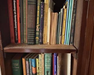 Collection of Vintage Music and Children's Song Books