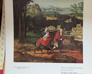 The Flight into Egypt by Master of the Half-Lengths