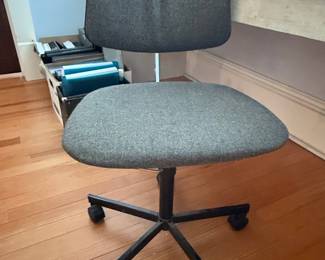 IKEA BLECKBERGET Swivel Chair, Idekulla dark gray