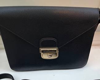 Longchamp Le Pliage Heritage Leather Crossbody Bag