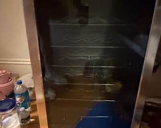 Stainless Steel 18-Bottle Wine Cooler Refrigerator