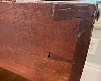 Antique Sheraton Style Drop Leaf Side Table