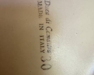 Duca di Ceramica Oval Platter