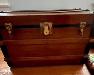 Antique Steamer Trunk