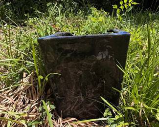Glazed Ceramic Square Planter
