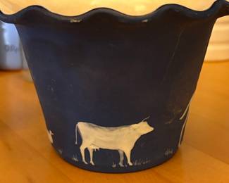 Carolina Cameo 1987 Farm Animal Ceramic Planter