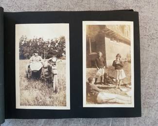 Antique Motorcycle Photo