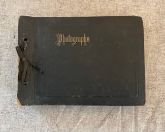 Photo Album from 20/30s with Harley Davidson and Indian Motorcycles