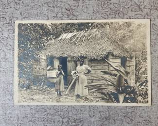 Antique Real Photo Postcard Black Americana