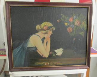 antique painting