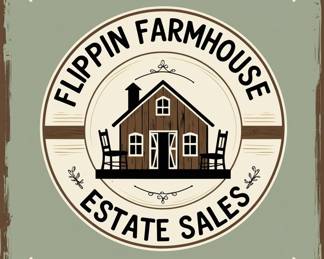 Charming Logo with Farmhouse and Table Icon