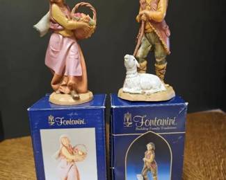 Fontanini Nativity Figures Paul  Rachel