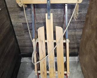 Vintage Flexible Flyer Wooden Sled