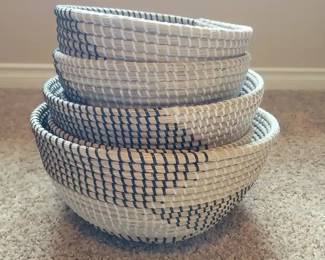 Set of Six Basket Set