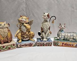 Jim Shore Collectible Cats 