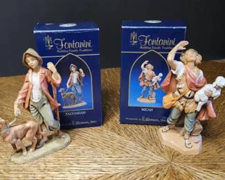 Fontanini Nativity Figures Zachariah  Micah
