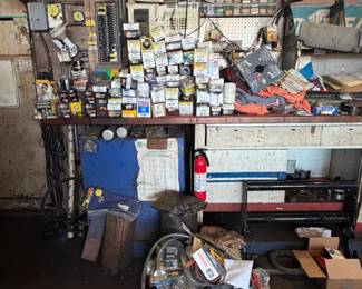 TONS of Vintage Car Parts and Tools