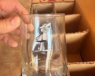 Vintage BC COMIC Advertising Glasses