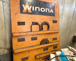 Vintage Winona  Advertising Rack