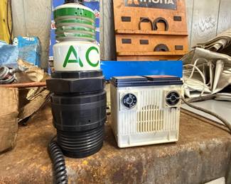 Vintage Spark Plug Phone and Radio - MARKETPLACE BUY IT NOW MARCH 25-27