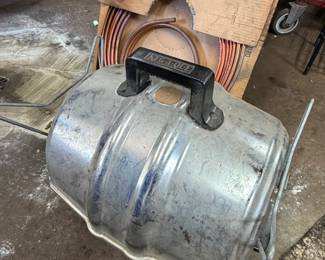 Vintage Keg-a-que Beer Keg Barbeque Grill