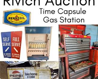 Rivich Auction Time Capsule Gas Station Estate