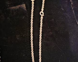 New Sterling necklace and bracelet 