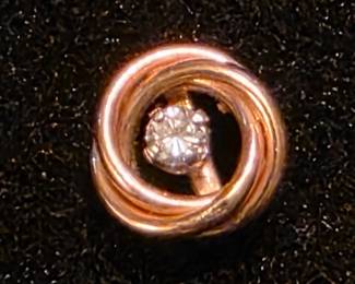 14K tie tack 