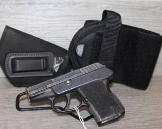 Keltech P32 32 auto Pistol SN 80016 w/ 2 holsters **ATF LAWS APPLY**
