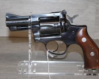Ruger Security - Six 357 Mag Revolver w/ holster SN 156-21492, some rust, site has indentation  **ATF LAWS APPLY**