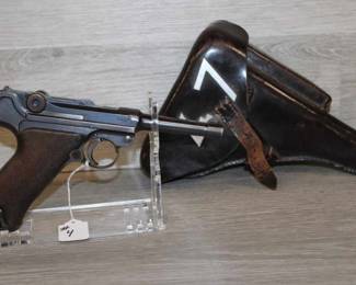 DMGW Luger P-08 Auto 9mm ACP SN 7195  **ATF LAWS APPLY**