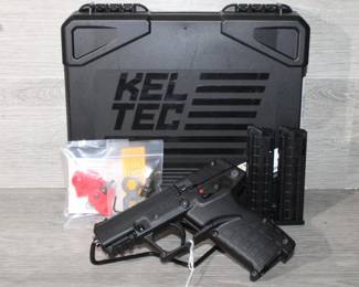 Kel-Tec CNC Inc. Kel-Tec P17 Single Auction 22LR Pistol two magazines, clip SN UPS 6408322007909 (GLS16)  **ATF LAWS APPLY**