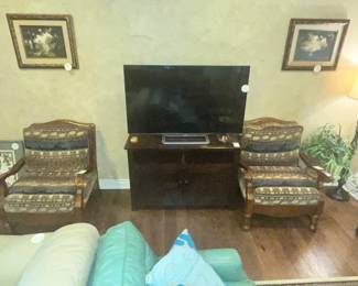 PAIR OF THESE STUNNING SOUTHWEST CHAIRS!