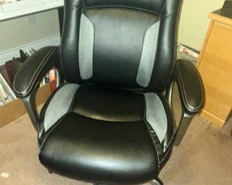 SERTA LEATHER OFFICE CHAIR