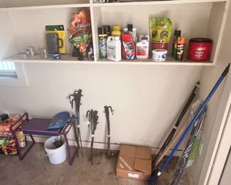 INSIDE THE TRACTOR SHED