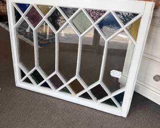 Beautiful Vintage Stained Glass Window 