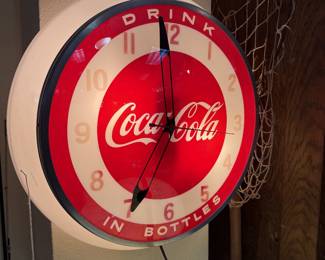 Coca Cola Advertising clock
