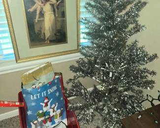 PRINT "L'INNOCENCE" BY W.A. BOUGUEREAU & ALUMINUM TREE