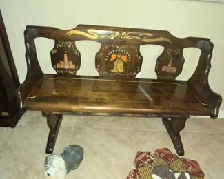 LIMITED EDITION "BICENTENNIAL BENCH" BY STANDARD CHAIR OF GARDNER, MASS.