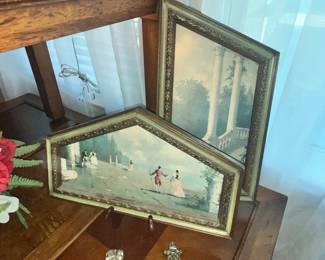 GROUP OF 4 FRAMED PRINTS