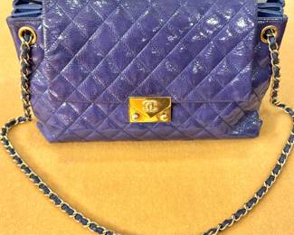 Authentic Chanel Quilted Flap Shoulder Bag with Documentation