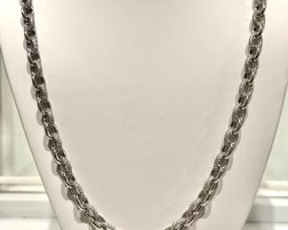 Diamond Necklace 24" 9mm 