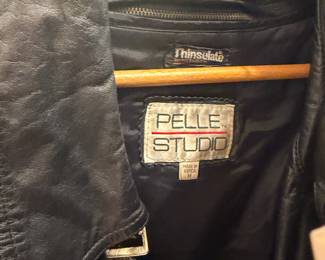 Pelle Studio Vintage Black Leather Jacket with Thinsulate Lining – Classic Biker Coat.