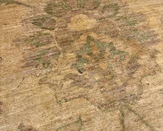 Vintage Persian Style Wool Area Rug – Floral Oriental Living Room Carpet