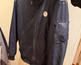 Calvin Klein Men’s Black Bomber Jacket – Modern Minimalist Zip-Up Coat.